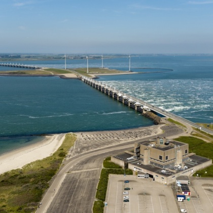 Oosterscheldekering in Zeeland