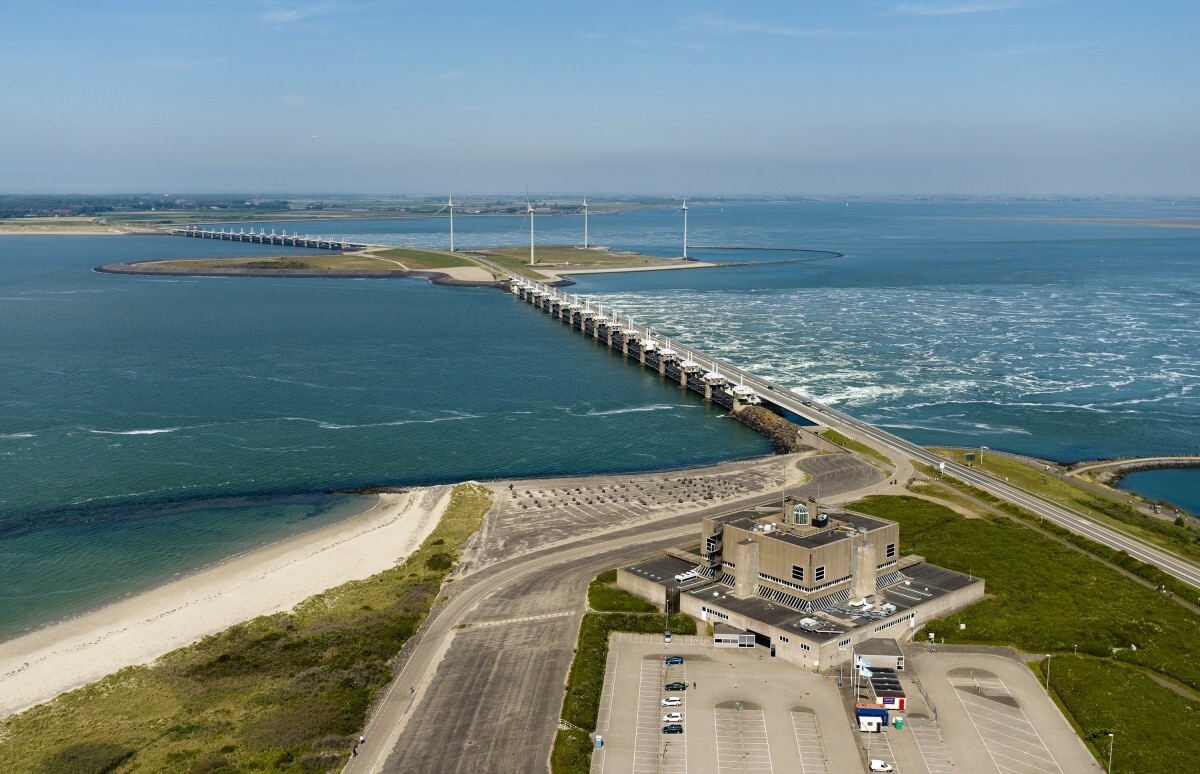 Oosterscheldekering in Zeeland
